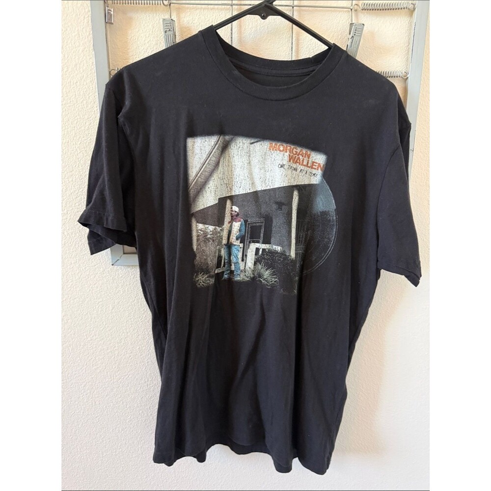 Morgan Wallen Black Graphic Short Sleeve T-Shirt